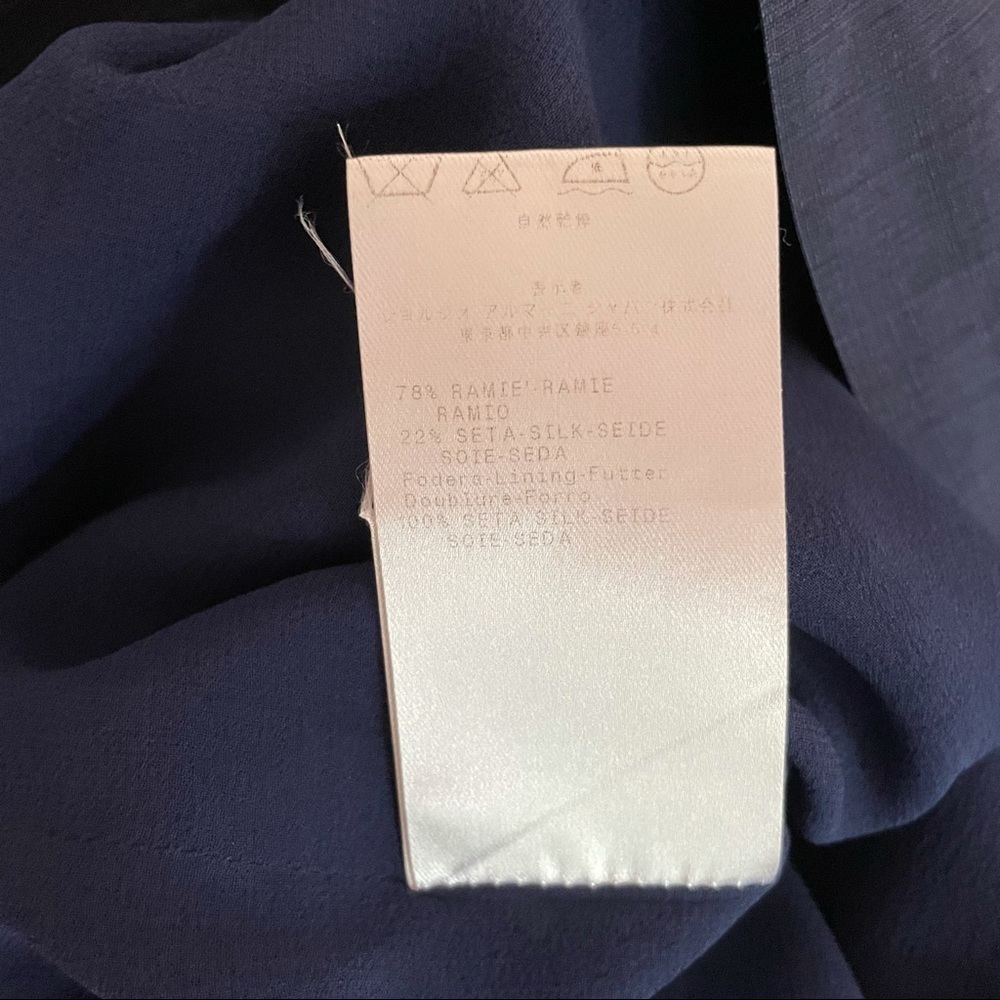 Giorgio Armani | Bateau Neckline Silk Sheath Dress - Picture 9 of 12